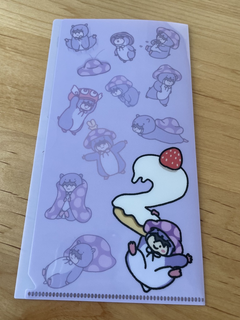 ハムナス2周年チケットケース