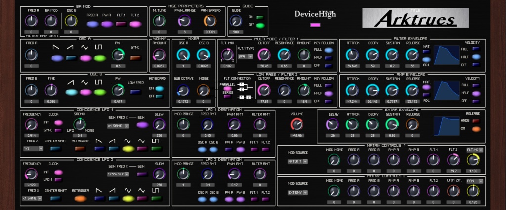DeviceHigh Arktrues (The synthesizer for REAKTOR 6)