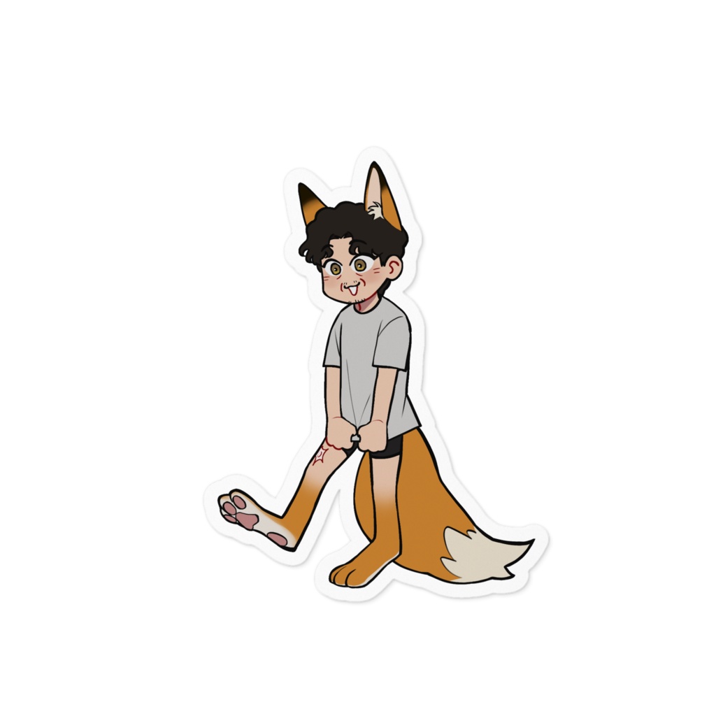 兎狐JWDSシール