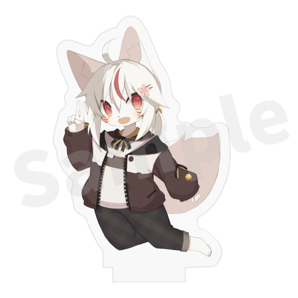 夜桜コハク 通常衣装 アクリルフィギュア