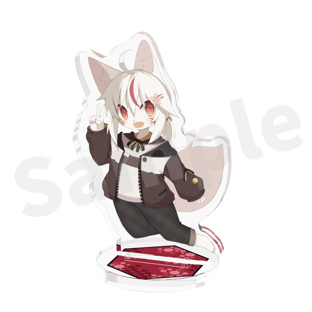 夜桜コハク 通常衣装 アクリルフィギュア