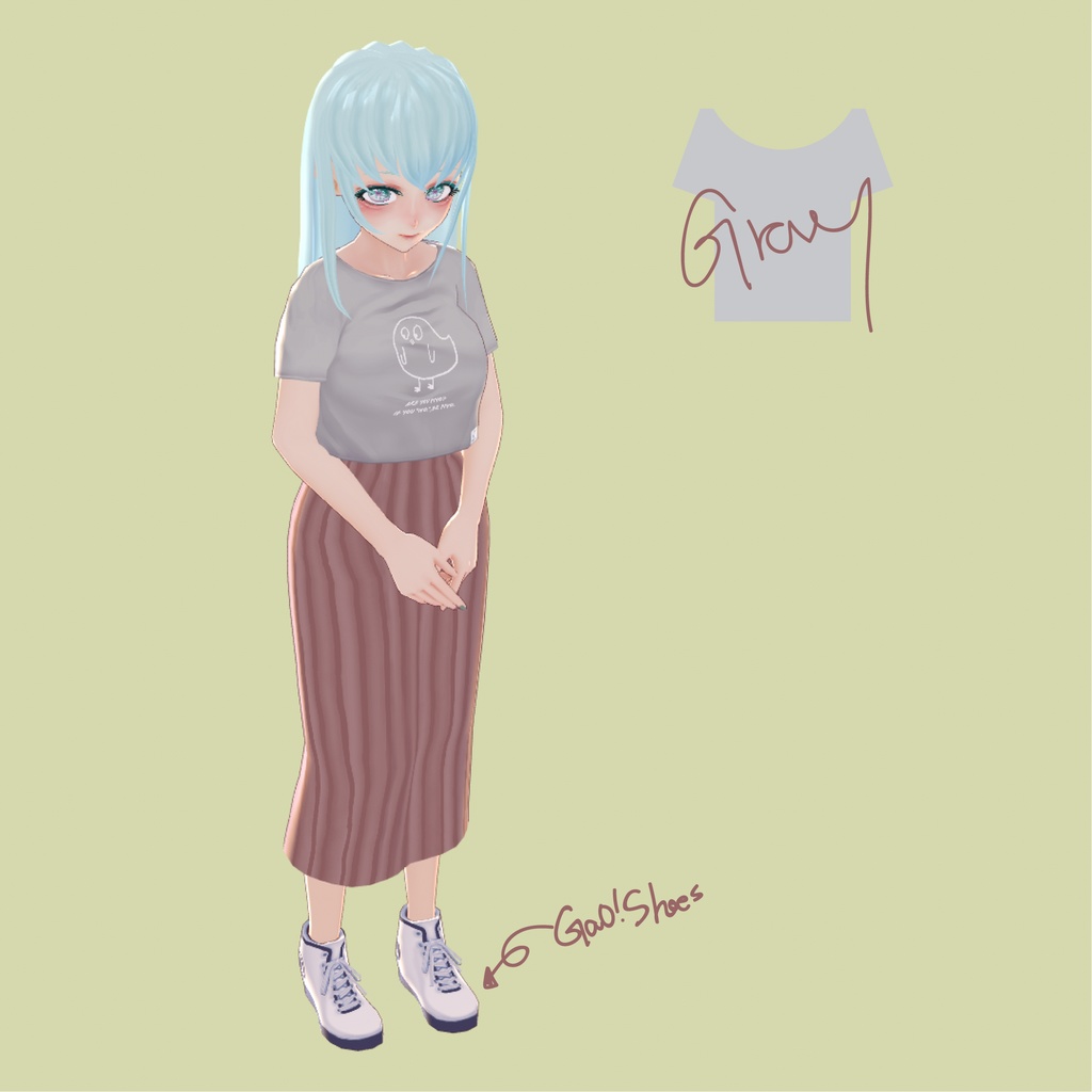 【無料】SPRING CODE【VRoidベータ版想定】