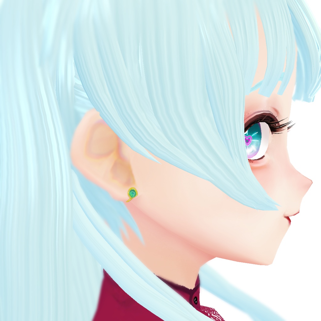 【VRoidベータ版想定】チャイナドレス一式【無料】