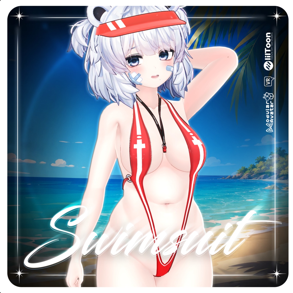 Lifeguard Swimsuit  [8 アバター対応]