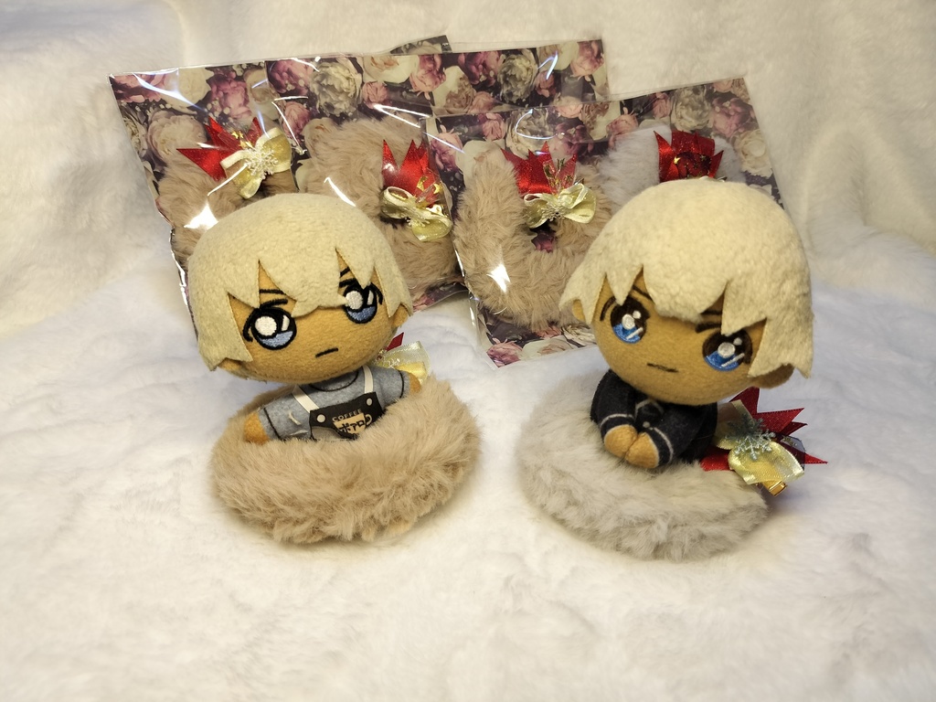 ホリデーなモコモコ浮き輪ぬい2色セット