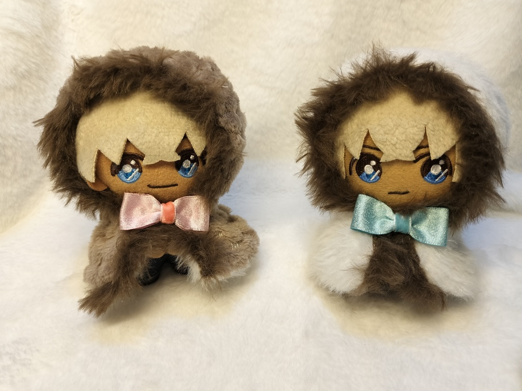 リバーシブルフードファーケープ