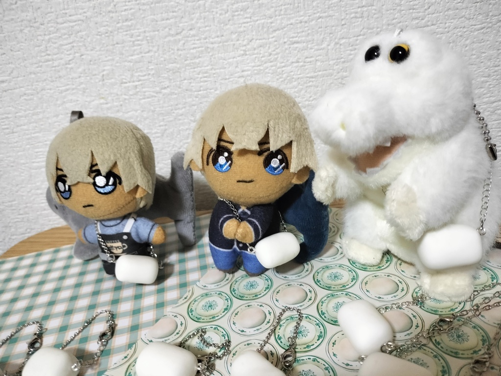 大きなマシュマロポシェット