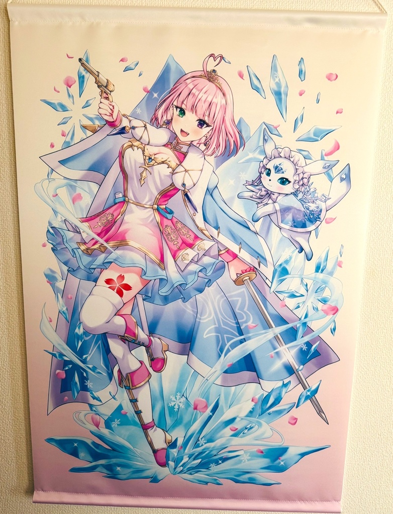 【姫乃桜みーあ生誕祭記念グッズ】B2タペストリー