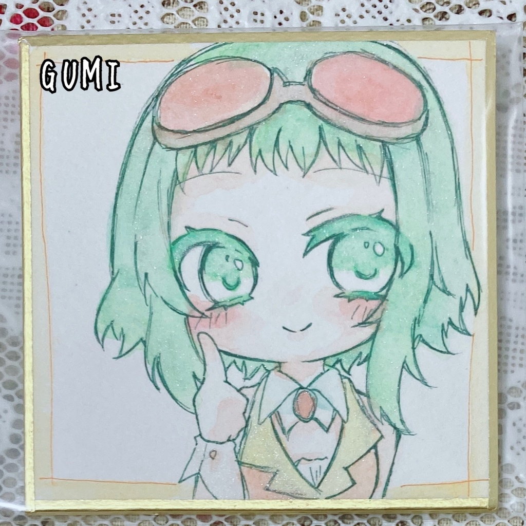 豆色紙【イラスト原画】