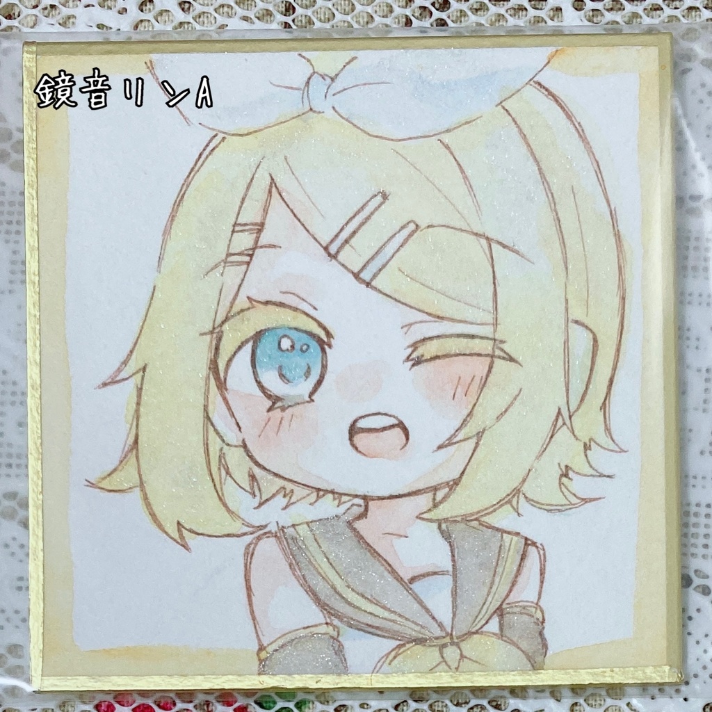 豆色紙【イラスト原画】