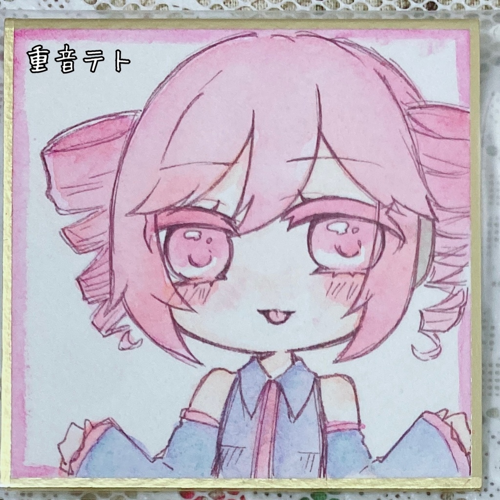 豆色紙【イラスト原画】