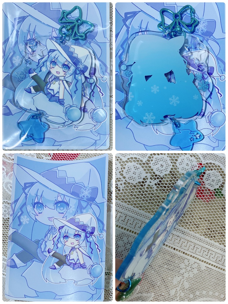 雪ミク アクリルキーホルダー【再販】