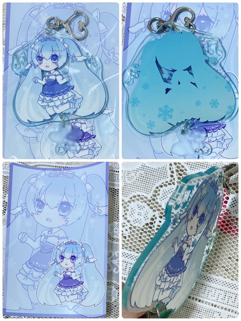 雪ミク アクリルキーホルダー【再販】