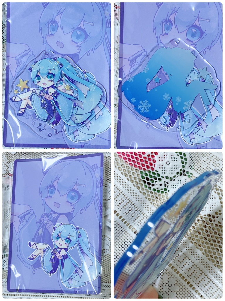 雪ミク アクリルキーホルダー【再販】