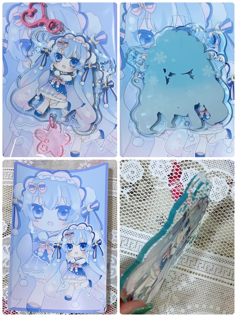 雪ミク アクリルキーホルダー
