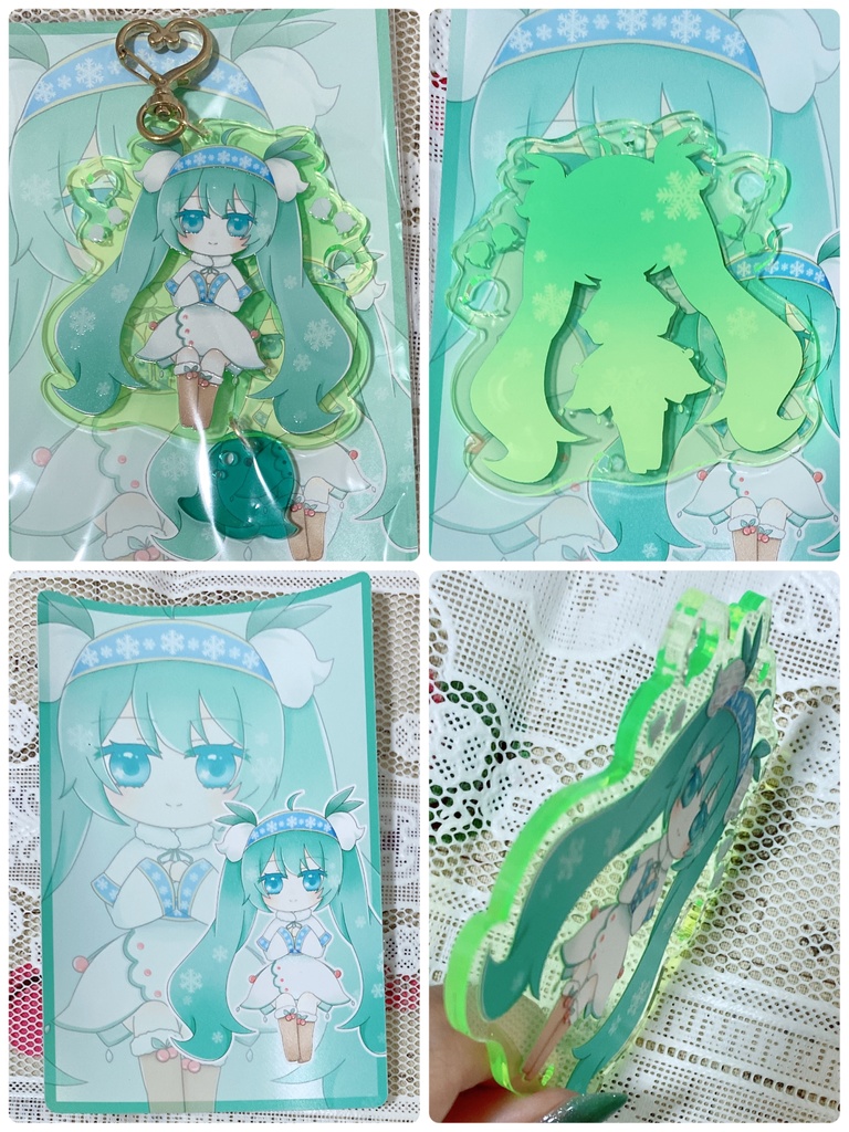 雪ミク アクリルキーホルダー