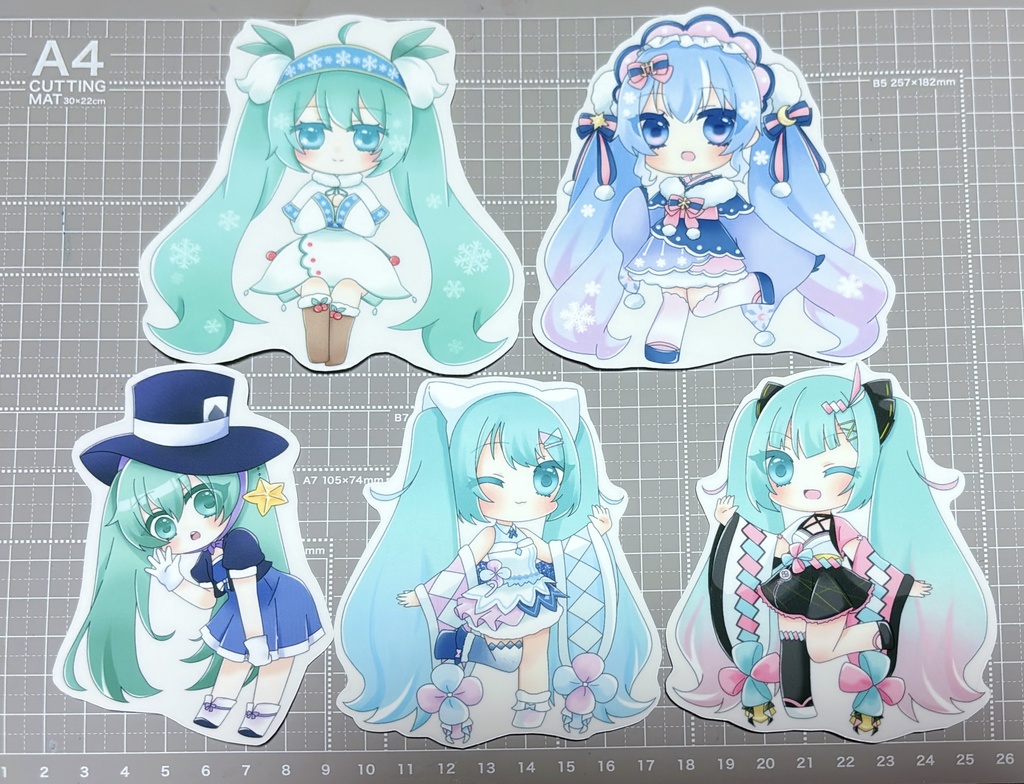 ダイカットステッカー