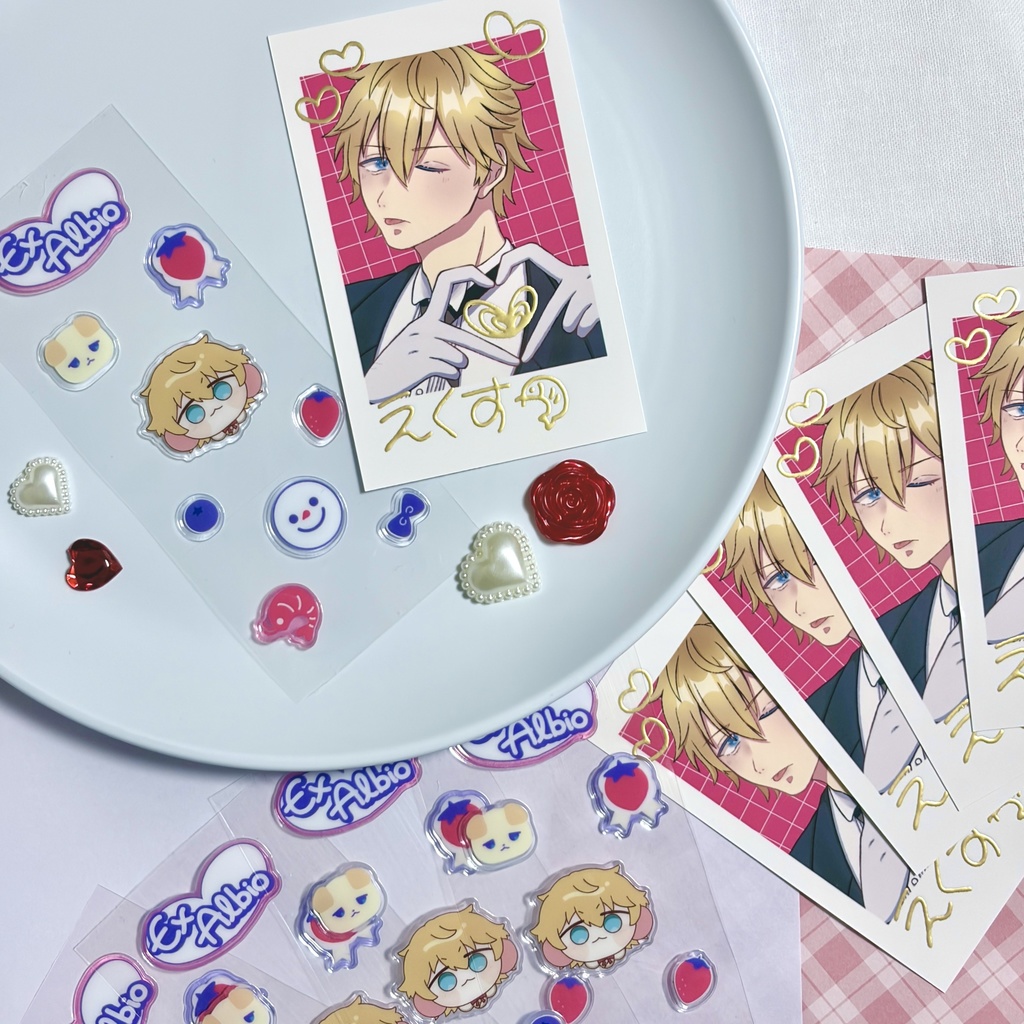 ぷっくりシールシート【単品】