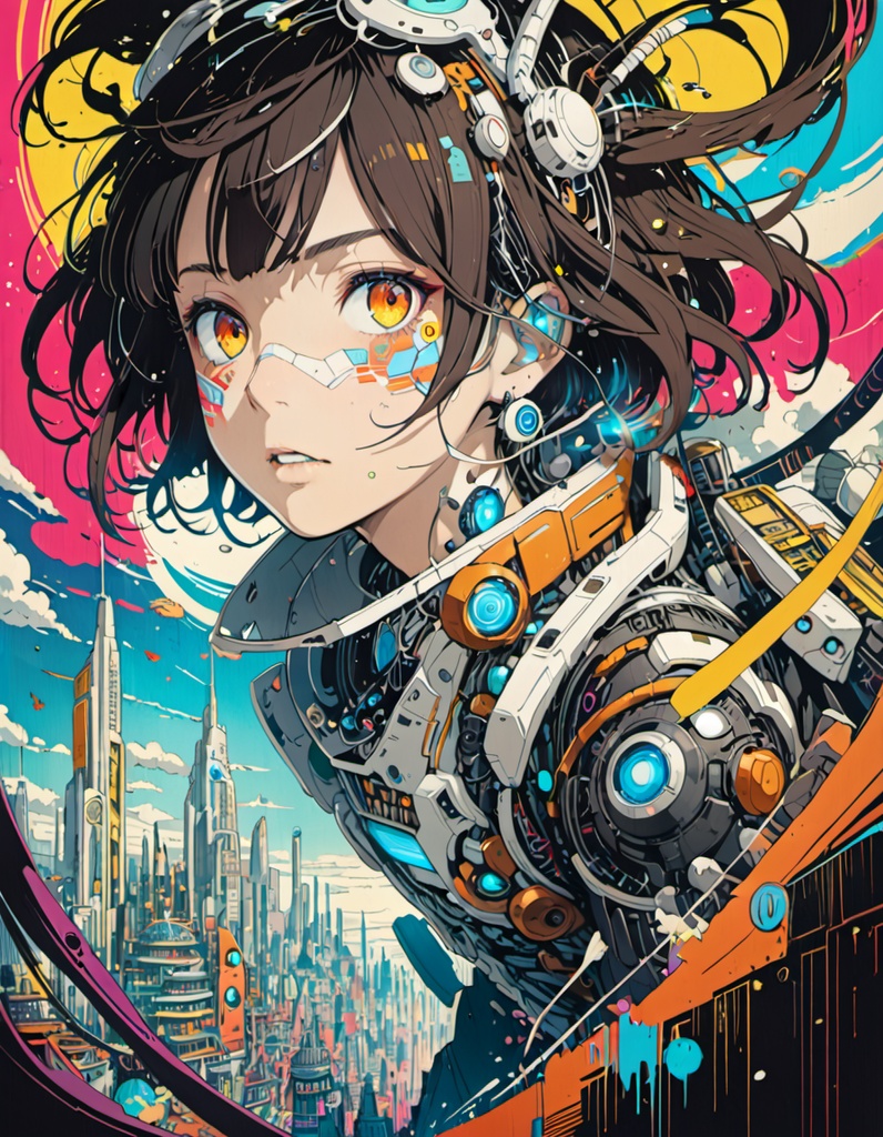 色彩と回路の境界で