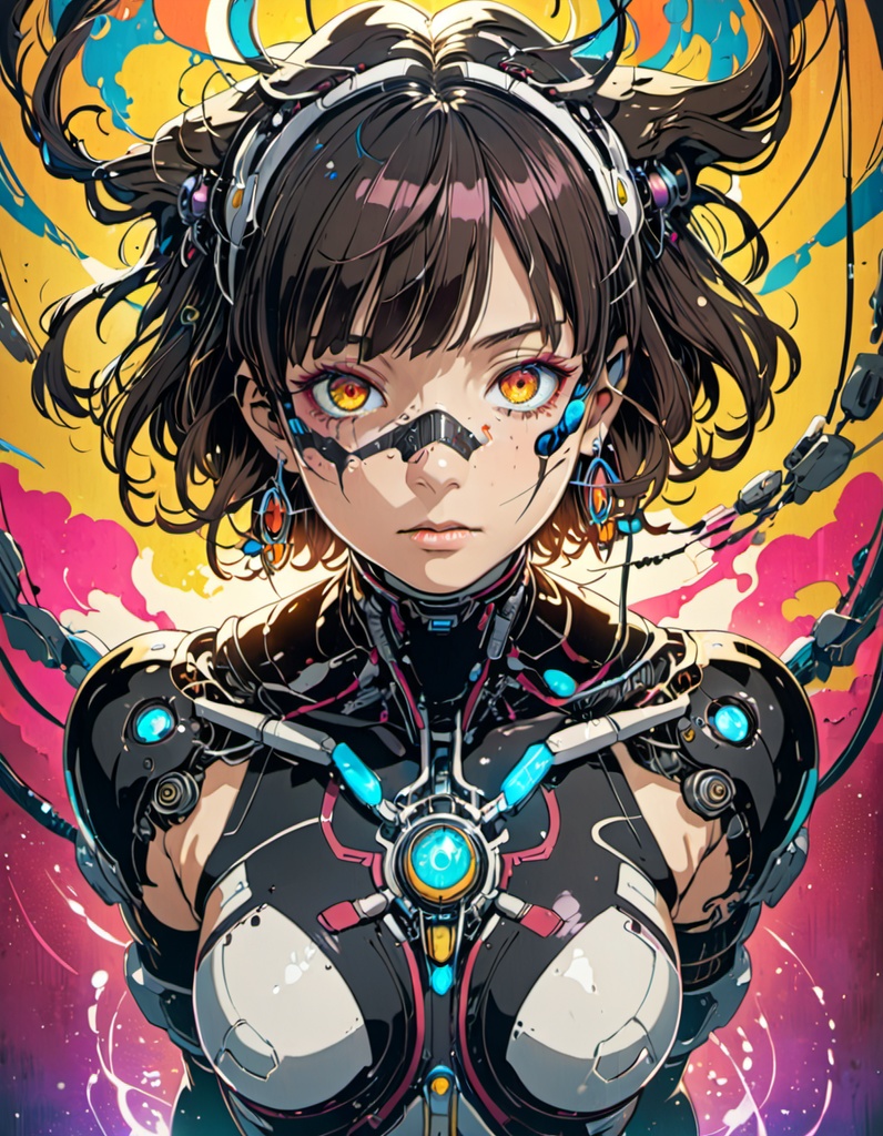 色彩と回路の境界で