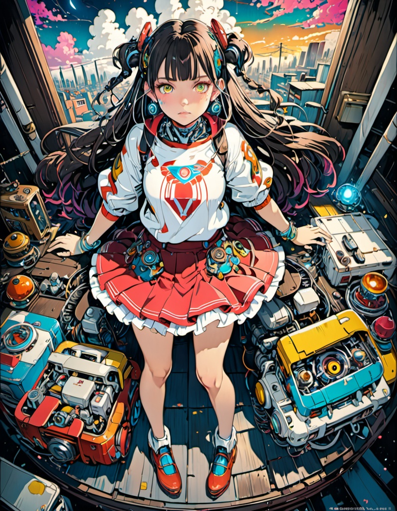 色彩と回路の境界で