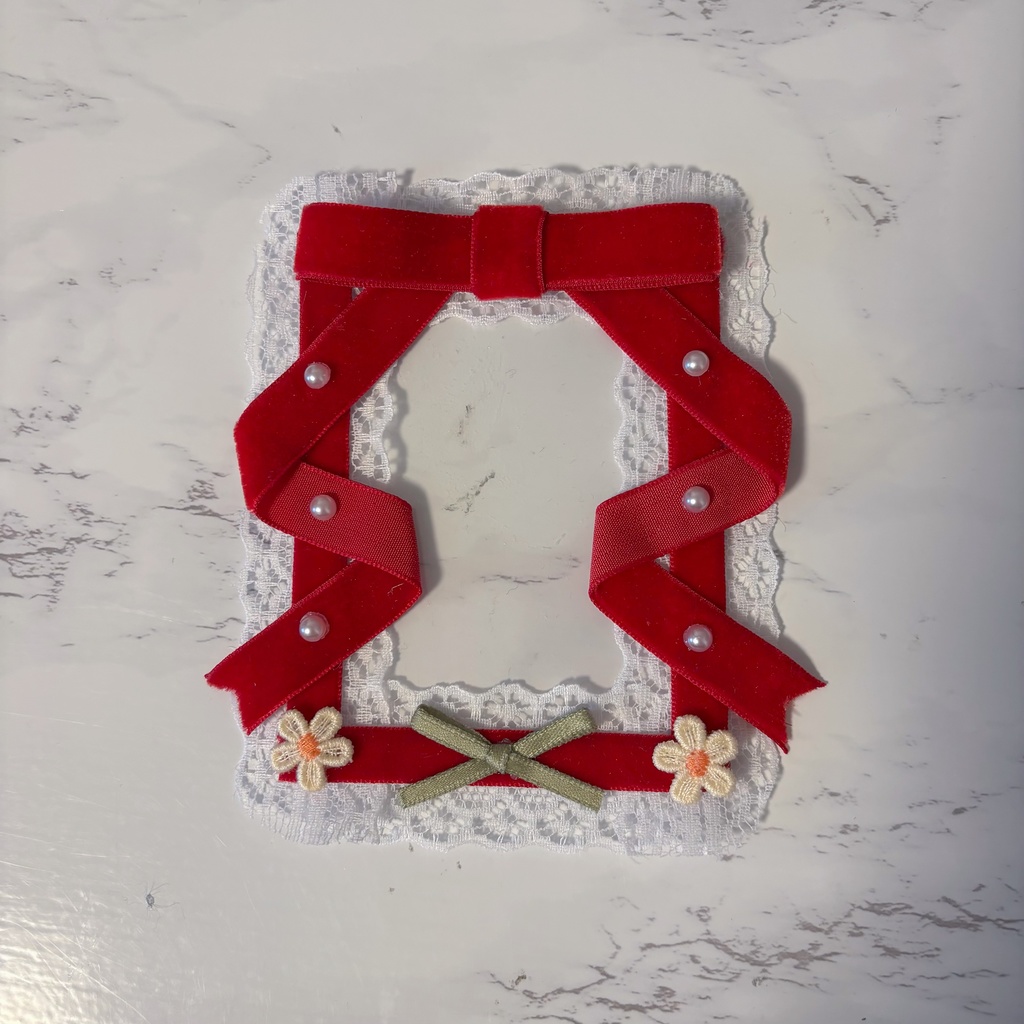 【A8】トレカケースデコ ベロア