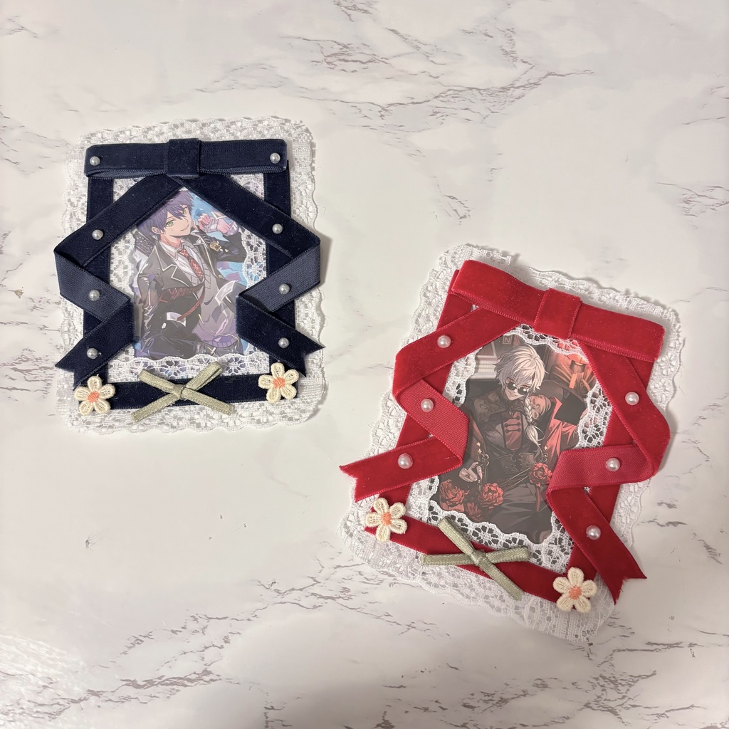 【A8】トレカケースデコ ベロア