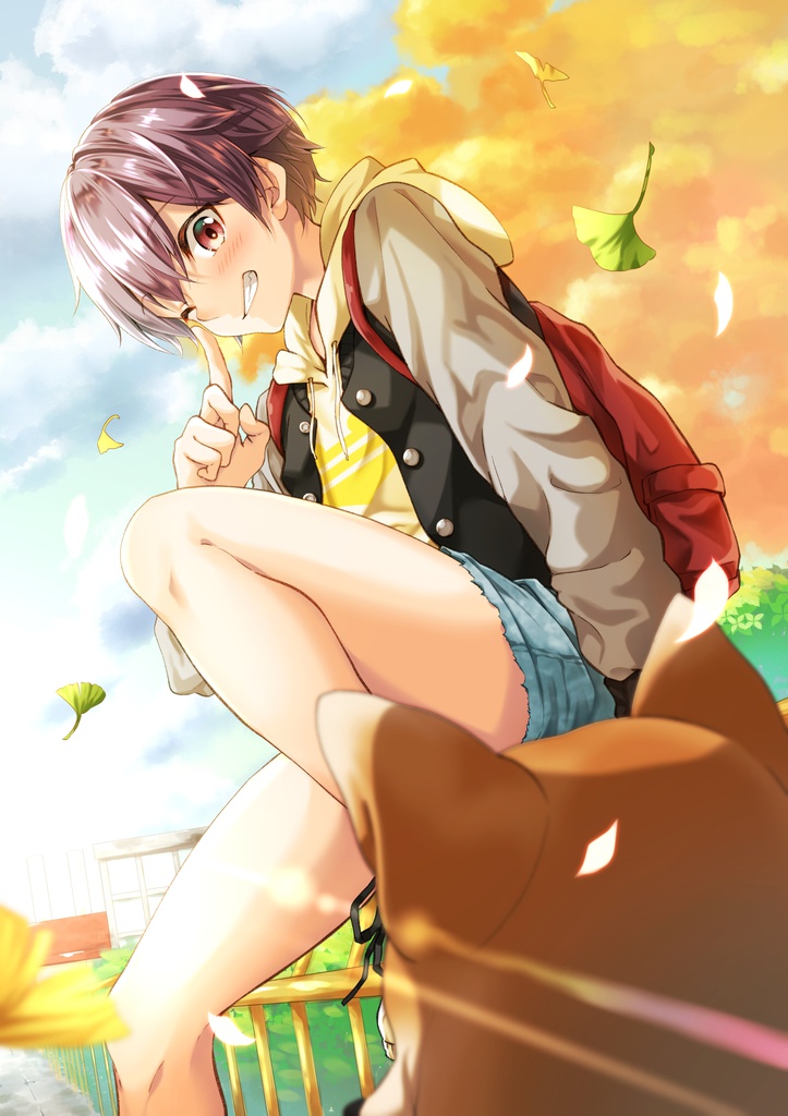 中性的な男の子タペストリー