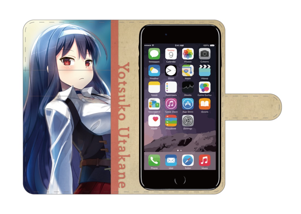 『ニュートンと林檎の樹』スマートフォンケース　一二三四五
