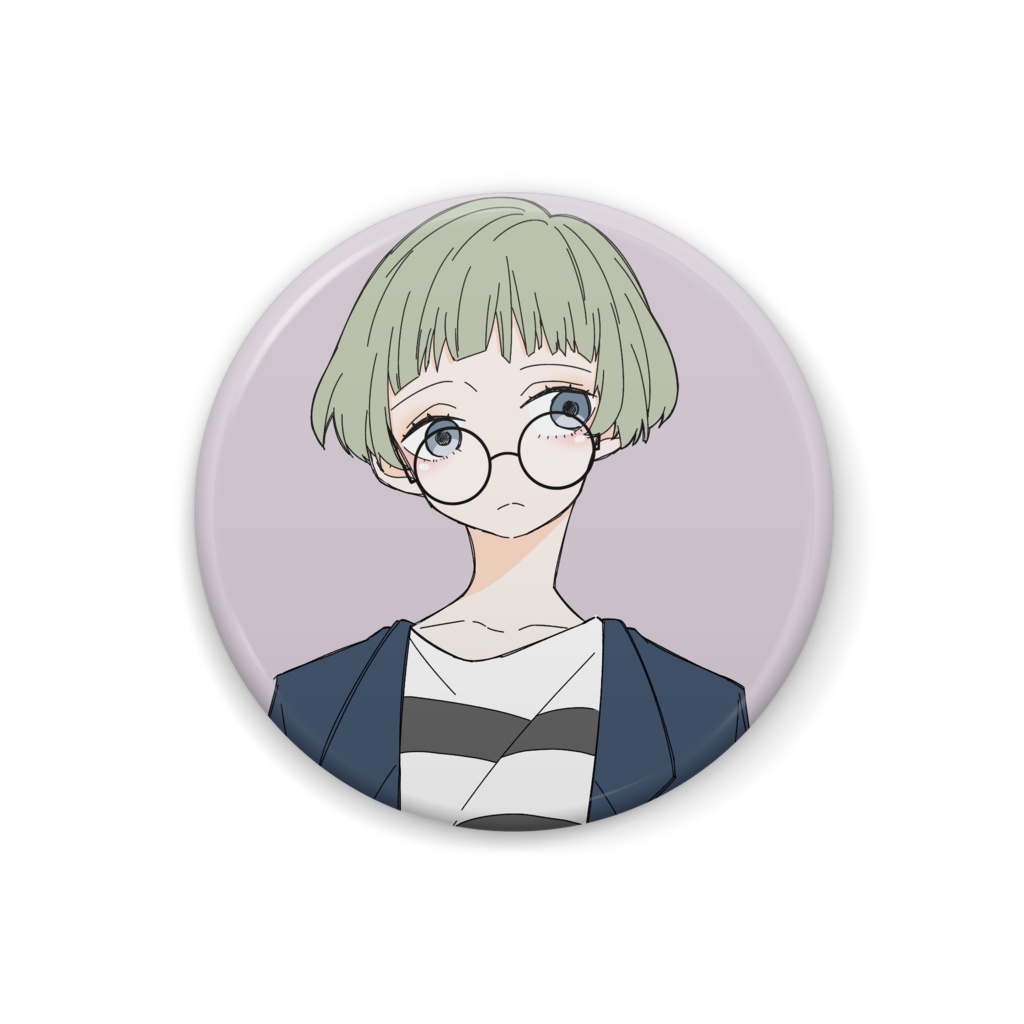 女の子 缶バッジ