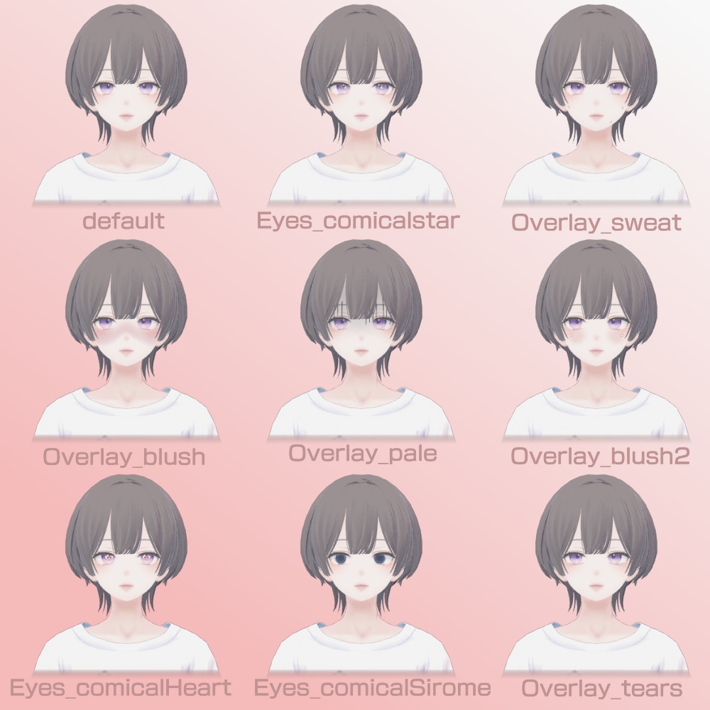 ブースト表情オーバーレイ!【森羅Shinra】