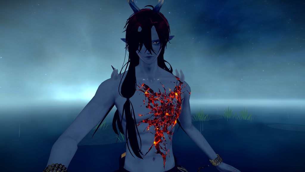 【動く】Heart Explosion Tattoo【怜対応】