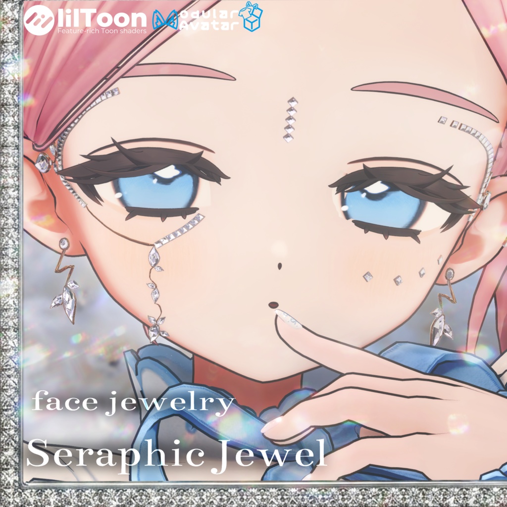 フェイスアクセサリー[ Seraphic Jewel ] Facejewelry 