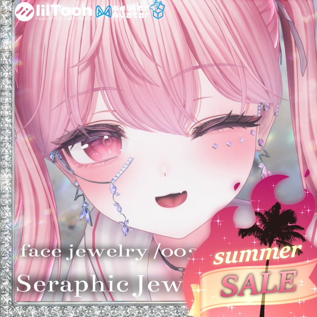 フェイスアクセサリー[ Seraphic Jewel ] Facejewelry 　