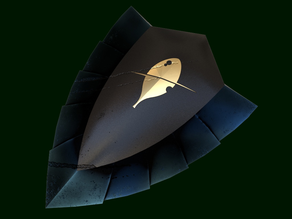 歩兵用小型盾 "Scale Shield"