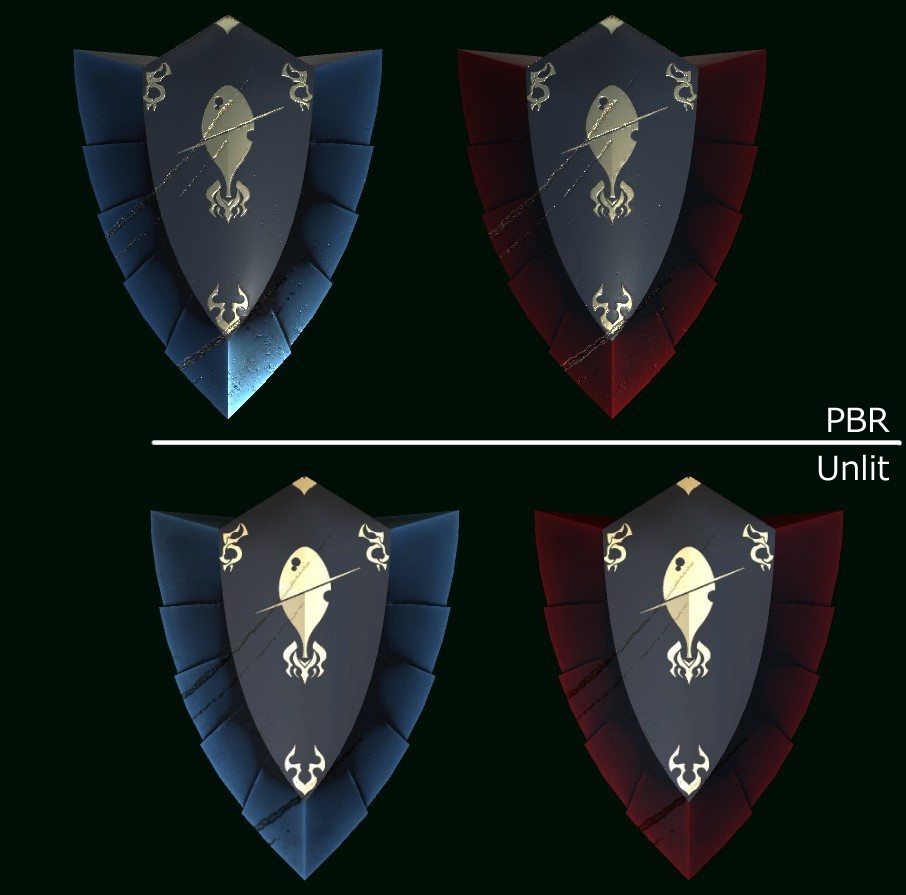 歩兵用小型盾 "Scale Shield"