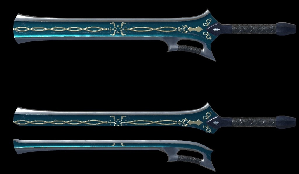 片手双剣 "Schwert=Zwillinge"