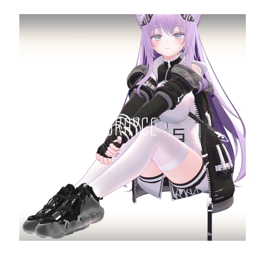 【12アバター対応】 Clear Sole Sci-Fi