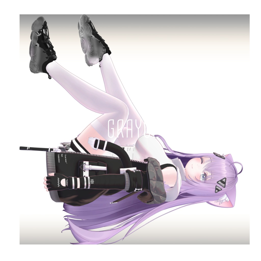 【12アバター対応】 Clear Sole Sci-Fi