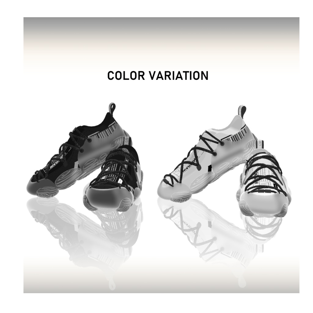 【12アバター対応】 Clear Sole Sci-Fi