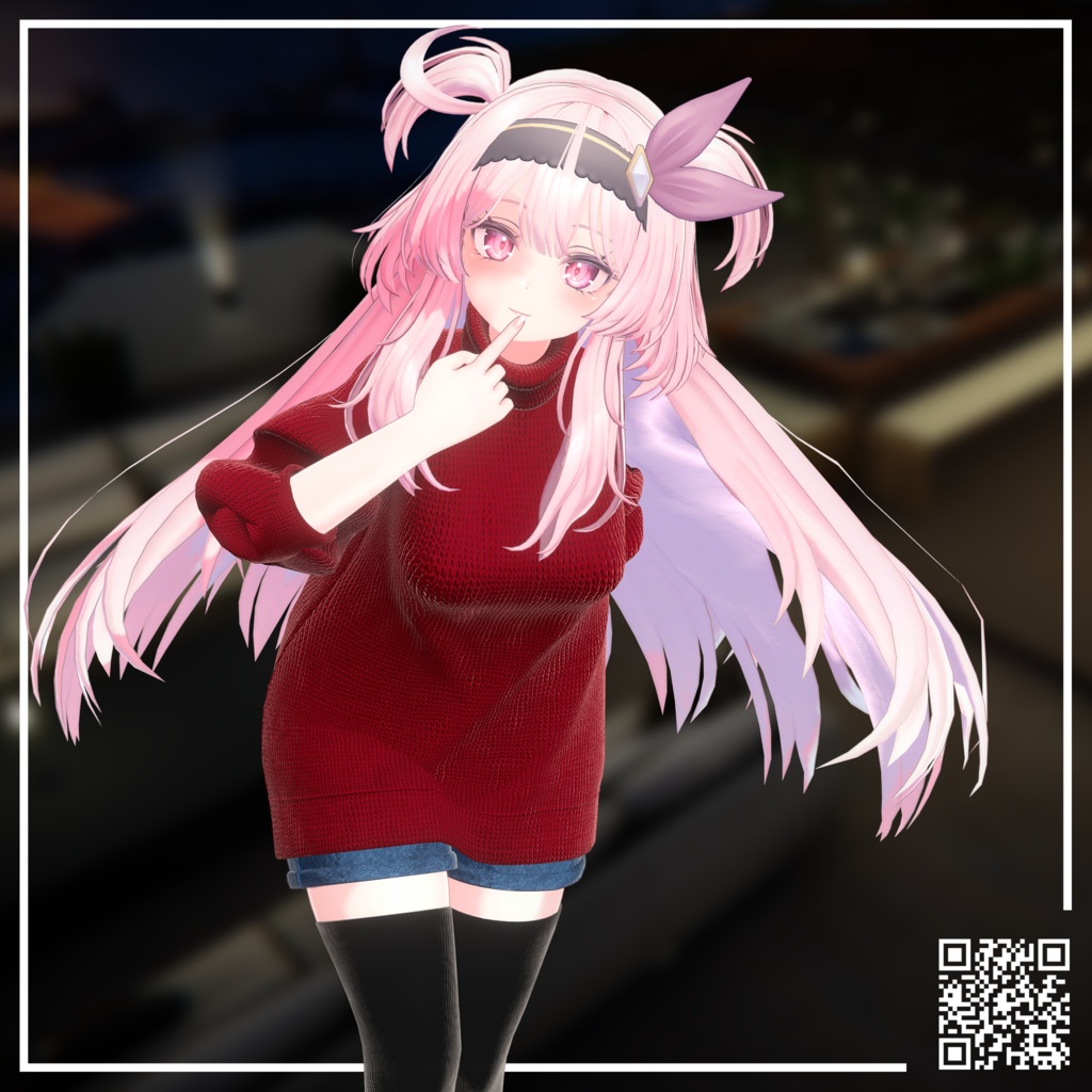 ゆったりニットセーター 【LooseKnitSweater】【 #Grayce_VRC 】