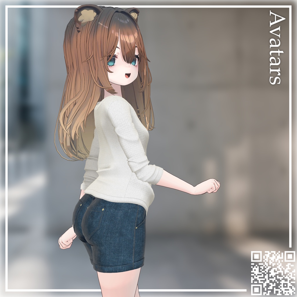 【9アバター対応】Urban V-neckSet【VネックTシャツセット】