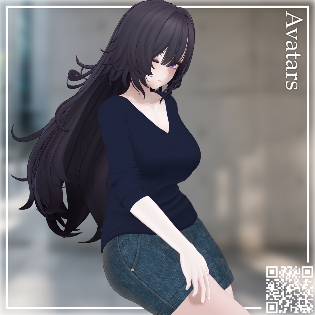 【9アバター対応】Urban V-neckSet【VネックTシャツセット】