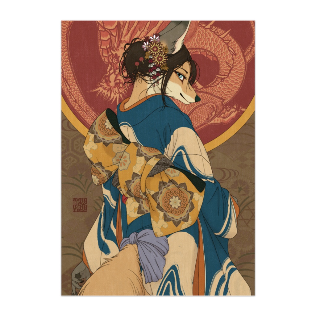 「龍の舞」ポスター