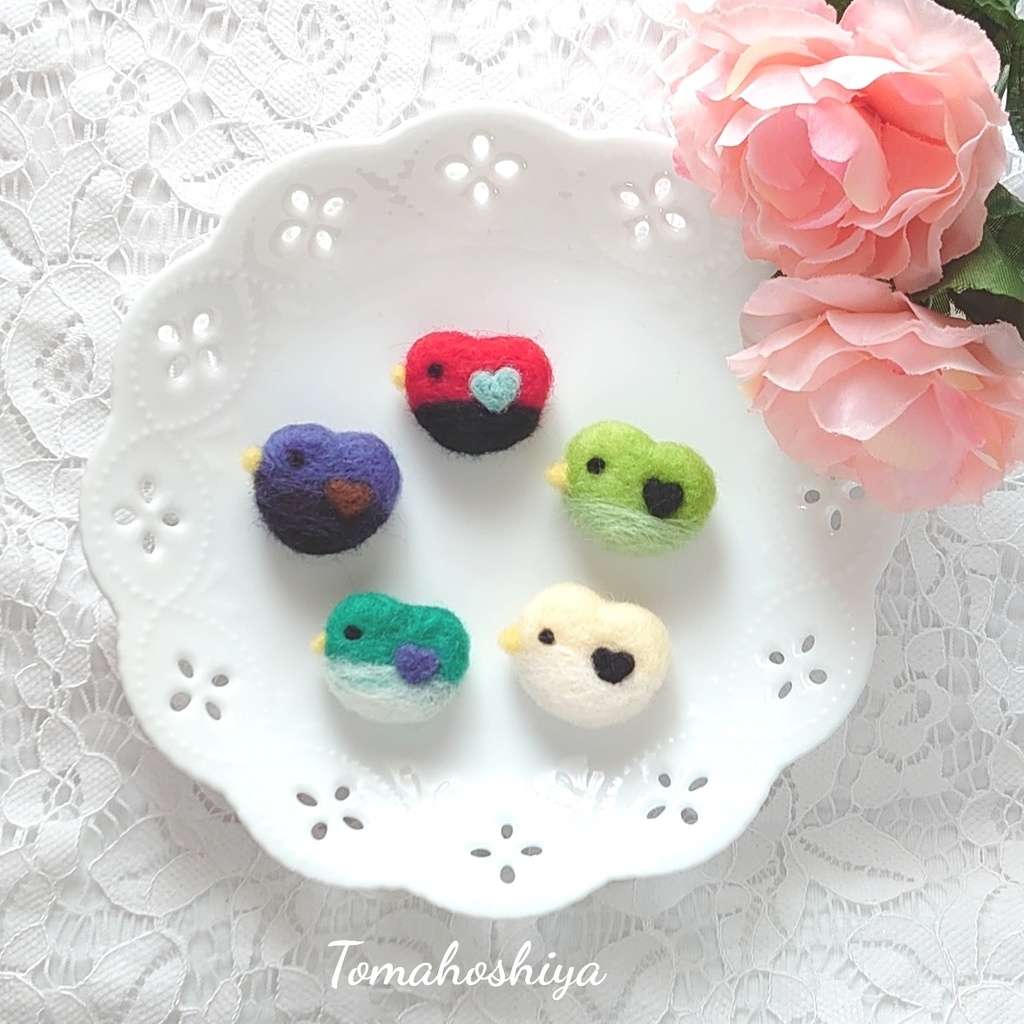 さにわよびもどしはと(ぬい小物)