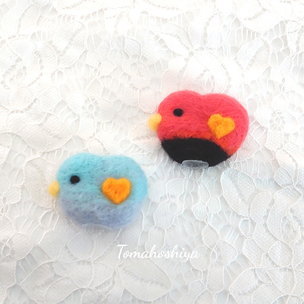 ちいさなキミのささえはと(ぬい小物)