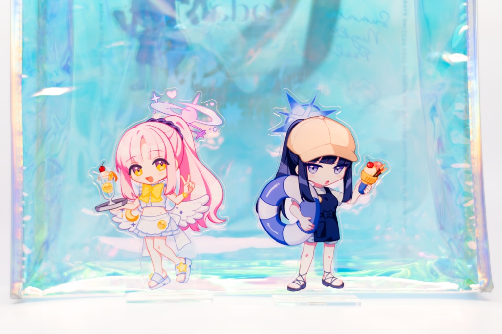 聖園ミカ 錠前サオリ アクリルスタンド