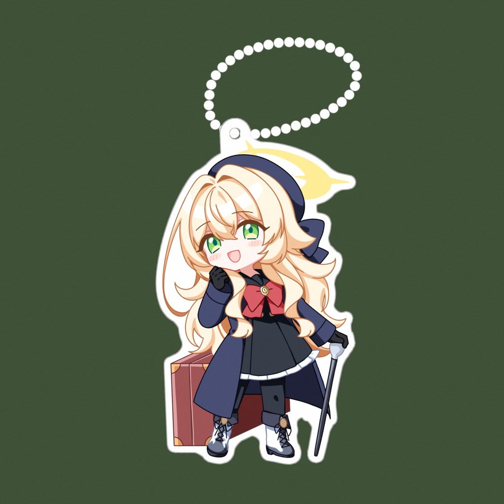ニヤニヤ教授　BIGアクリルキーホルダー