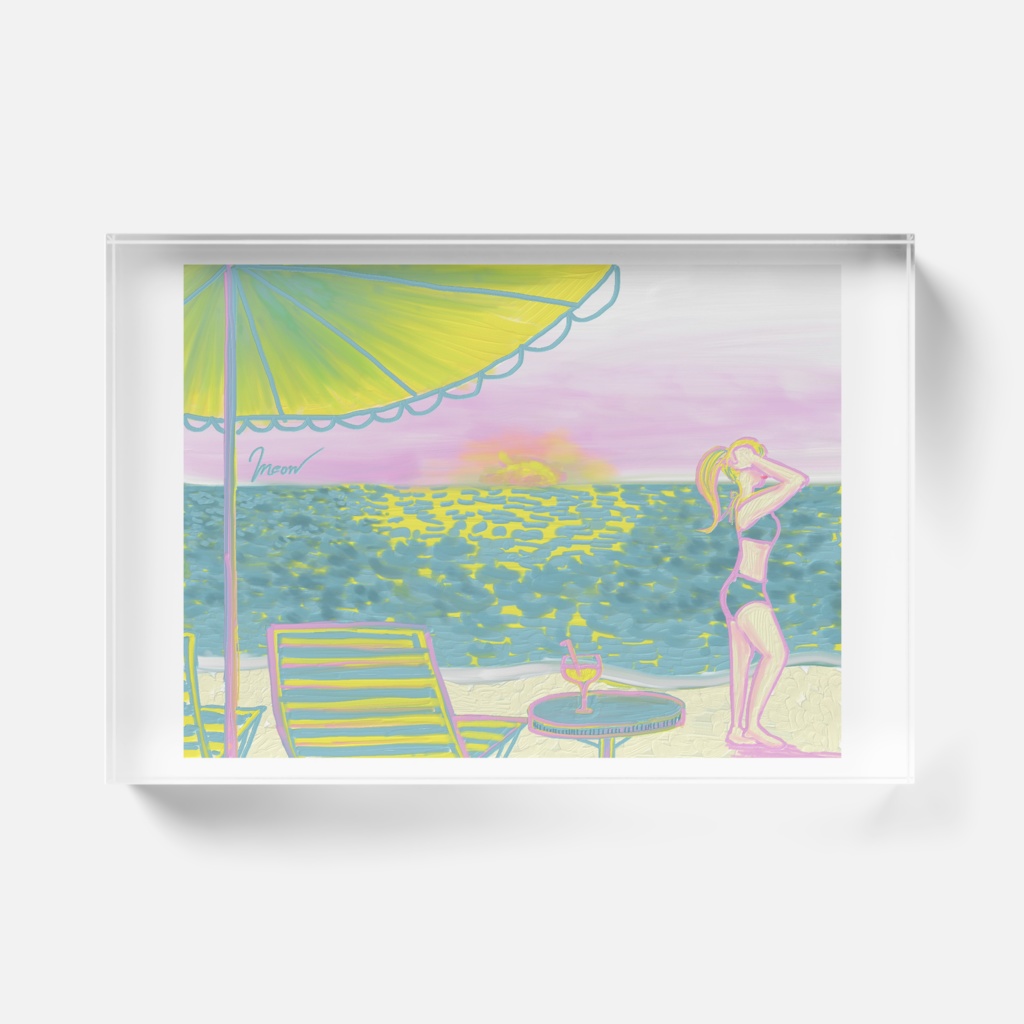 Summer Vacation アクリルブロック