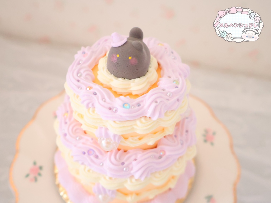 🎃Halloweenしゅくれにゃんにゃんケーキ🐈⬛(訳あり品)